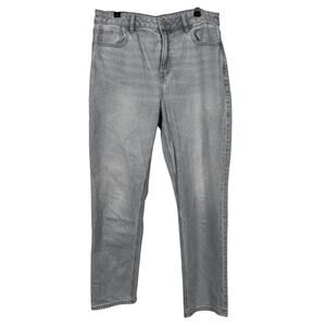 American Eagle Jeans Womens 10 Short Blue Light Wash Strigid Mom High Rise